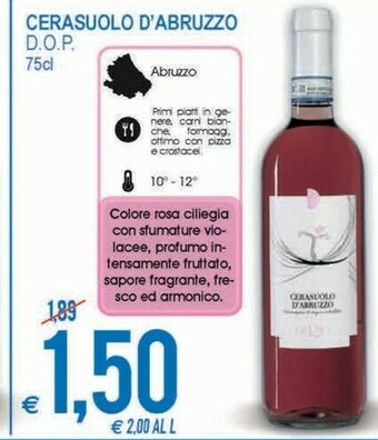 Cerasuolo D'Abruzzo DOP
