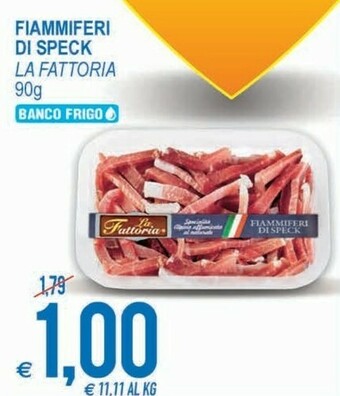 MD Discount La Fattoria Fiammiferi Di Speck offerta