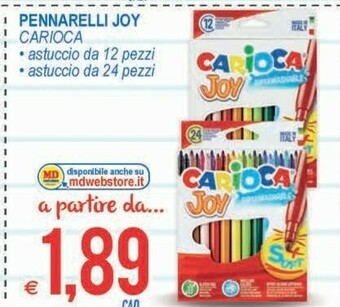 MD Discount Carioca Pennarelli Joy offerta