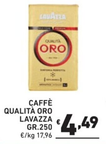 CAFFÈ QUALITÀ ORO LAVAZZA GR.250