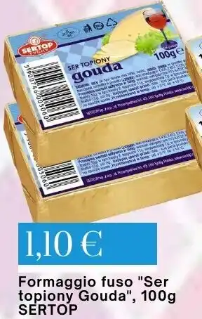 Formaggio fuso "Ser topiony Gouda", 100g SERTOP