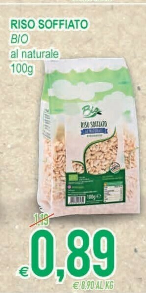 MD Discount Bio Riso Soffiato Al Naturale offerta