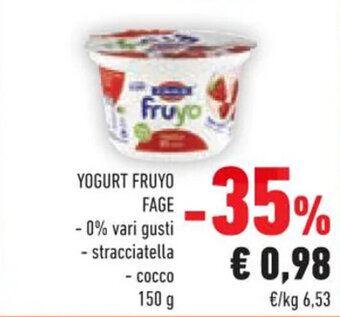 Conad YOGURT FRUYO FAGE 150 g offerta