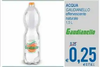 MD Discount Gaudianello Acqua Effervescente Naturale offerta