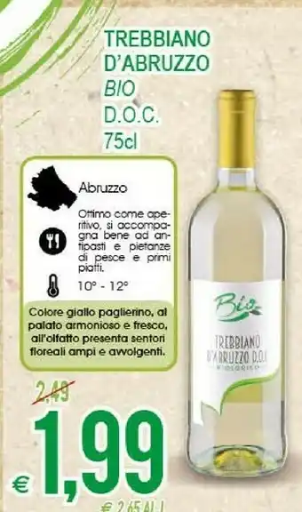 MD Discount Bio Trebbiano D'Abruzzo DOC offerta