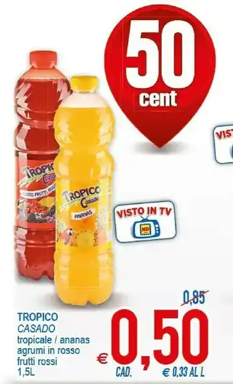 MD Discount Casado Tropico Tropicale / Ananas / Agrumi In Rosso / Frutti Rossi offerta