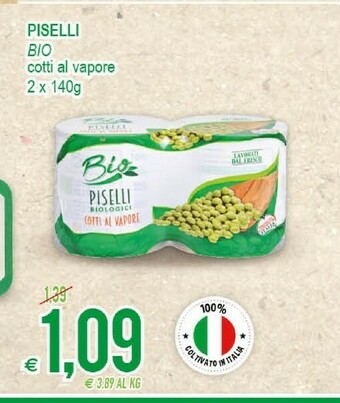 MD Discount Bio Piselli Cotti Al Vapore offerta