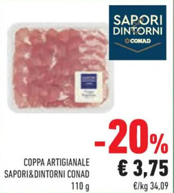 Conad COPPA ARTIGIANALE SAPORI&DINTORNI CONAD 110 g offerta