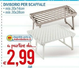 MD Discount Divisorio Per Scaffale offerta