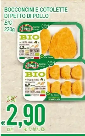 MD Discount Fileni Bocconcini E Cotolette Di Petto Di Pollo offerta