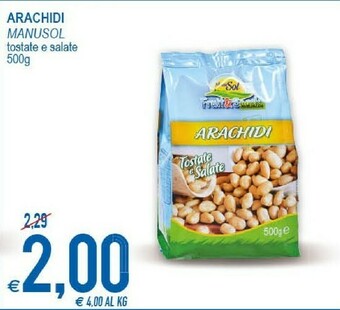 MD Discount Manusol Arachidi offerta