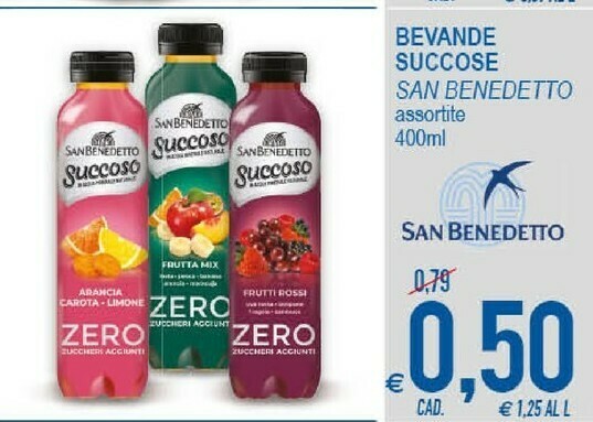 San Benedetto Bevande Succose Offerta Di Md Discount