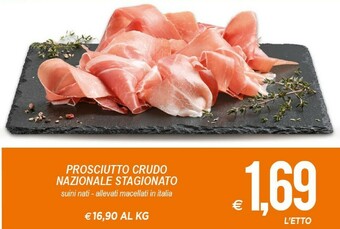 MD Discount Prosciutto Crudo Nazionale Stagionato offerta