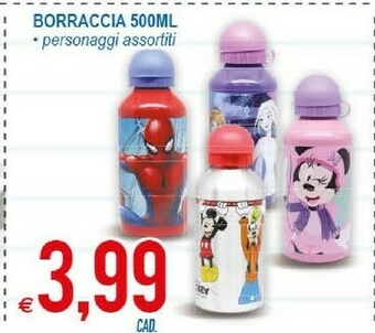 MD Discount Borraccia 500ml offerta