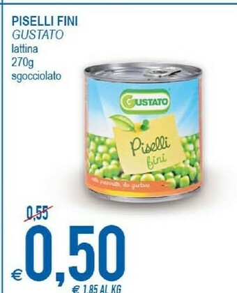MD Discount Gustato Piselli Fini offerta