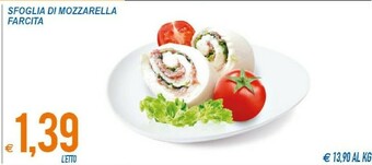 MD Discount Sfoglia Di Mozzarella Farcita offerta