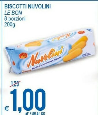 MD Discount Le Bon Biscotti Nuvolini offerta