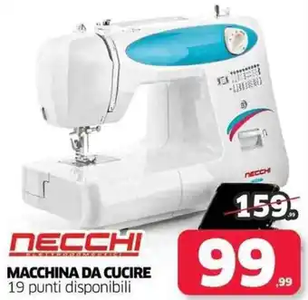 NECCHI MACCHINA DA CUCIRE