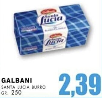 GALBANI SANTA LUCIA BURRO GR. 250