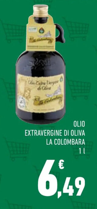 Conad OLIO EXTRAVERGINE DI OLIVA LA COLOMBARA 1 l offerta