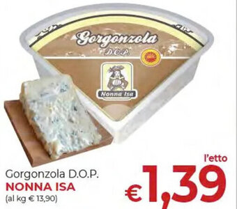 Supermercati Nonna Isa Gorgonzola D.O.P. NONNA ISA offerta