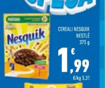 CEREALI NESQUIK NESTLÉ 375 g