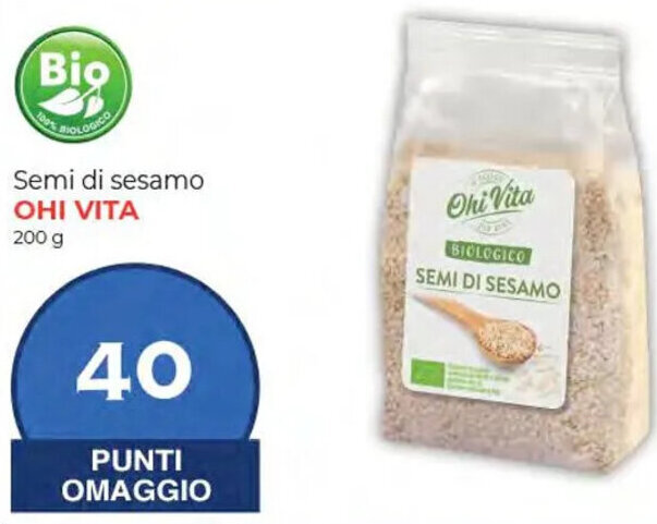 Supermercati Nonna Isa Semi di sesamo OHI VITA 200 g offerta