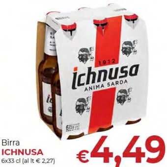 Birra ICHNUSA 6x33 cl