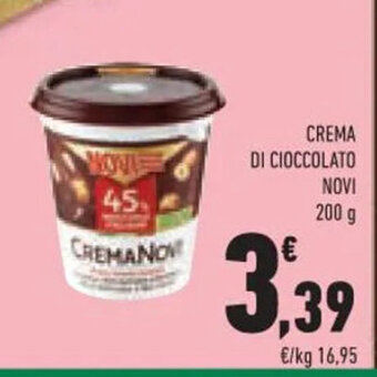 Conad CREMA DI CIOCCOLATO NOVI 200 g offerta