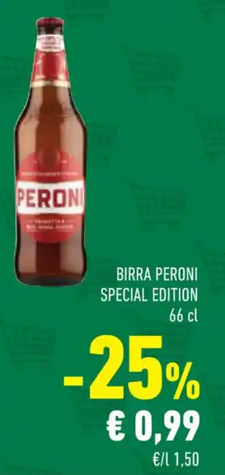 Conad BIRRA PERONI SPECIAL EDITION 66 cl offerta