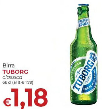 Supermercati Nonna Isa Birra TUBORG classica 66 cl offerta
