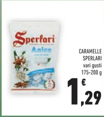 Conad CARAMELLE SPERLARI vari gusti 175-200 g offerta