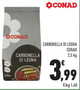 Conad CARBONELLA DI LEGNA CONAD 2,5 kg offerta
