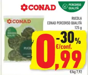 RUCOLA CONAD PERCORSO QUALITÀ 125 g