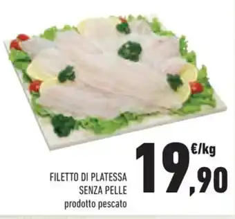 Conad FILETTO DI PLATESSA SENZA PELLE offerta