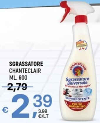A&O SGRASSATORE CHANTECLAIR ML. 600 offerta