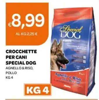 CROCCHETTE PER CANI SPECIAL DOG kg 4