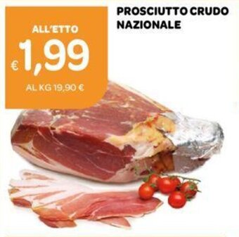 PROSCIUTTO CRUDO NAZIONALE
