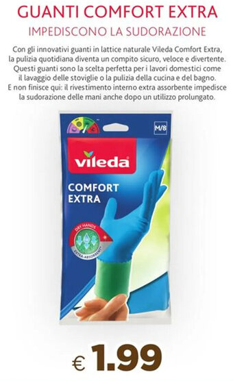 Acqua & Sapone vileda GUANTI COMFORT EXTRA offerta