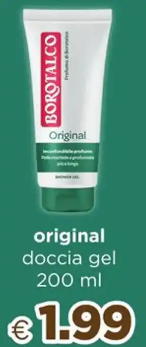 Acqua & Sapone BOROTALCO original doccia gel 200 ml offerta