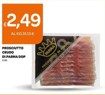 PROSCIUTTO CRUDO DI PARMA DOP G 80