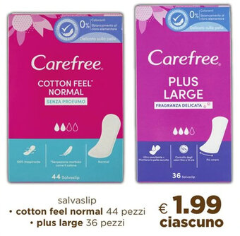 Acqua & Sapone Carefree Salvaslip offerta