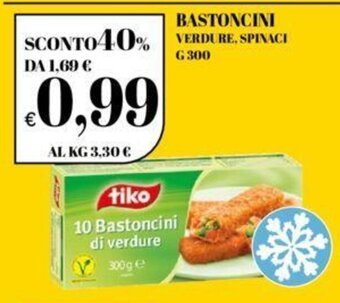 BASTONCINI VERDURE, SPINACI g 300