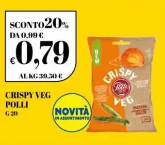 CRISPY VEG POLLI g 20
