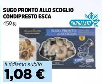 SUGO PRONTO ALLO SCOGLIO CONDIPRESTO ESCA 450 g