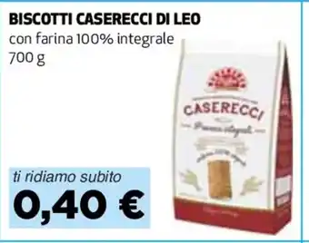 Coop BISCOTTI CASERECCI DI LEO 700 g offerta
