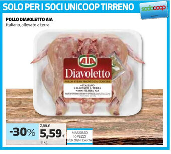 Coop POLLO DIAVOLETTO AIA offerta