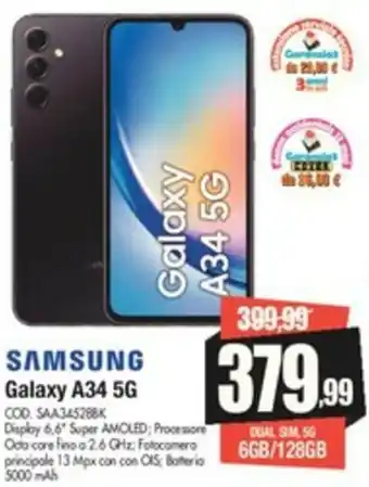 SAMSUNG Galaxy A34 5G