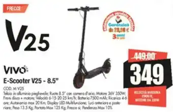 Vivo E-Scooter V25-8.5"
