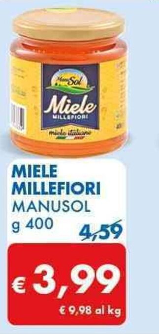 MIELE MILLEFIORI MANUSOL g 400
